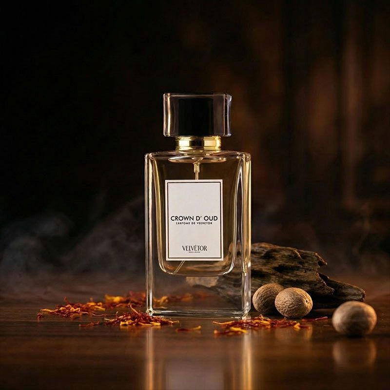 Crown D’Oud fragrance bottle